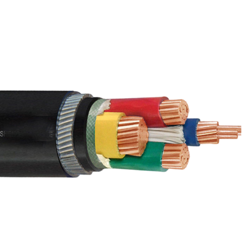 Armored 4 Core Shielded Power Cable